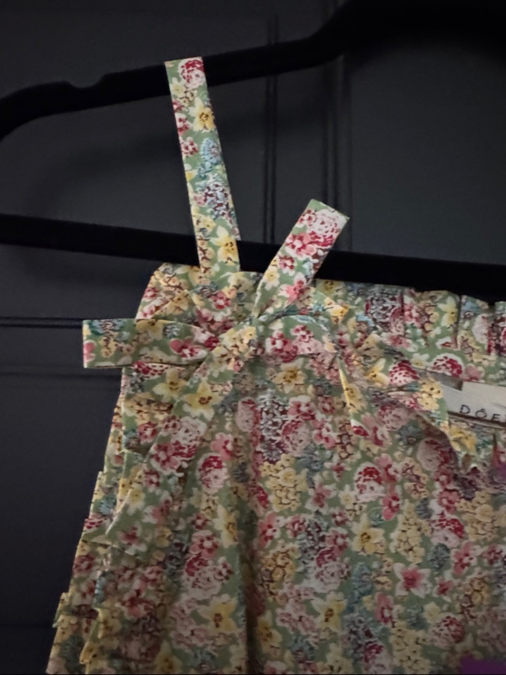 Doen Floral Chrysanthemum Dee Sundress in Pastel Mix - Picture 2 of 10